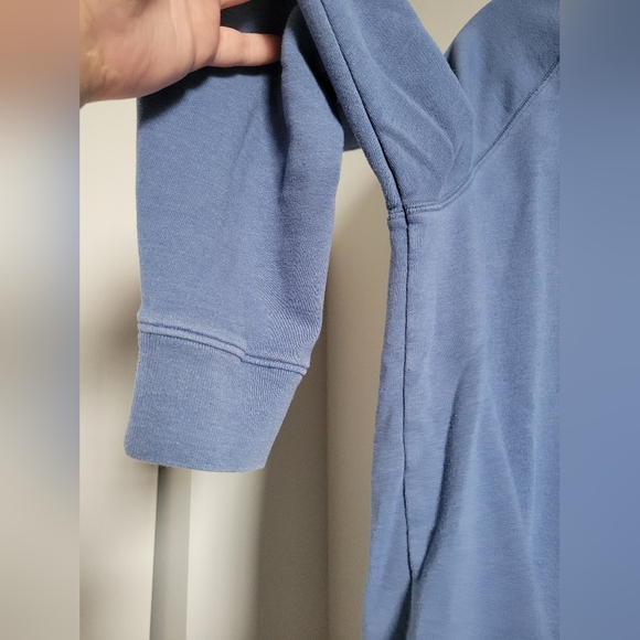 Victoria's Secret PINK Dusty Blue Crewneck Sweatshirt One Size - Picture 5 of 6